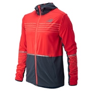 New Balance Beacon Jacket Flame with Black A73k2989